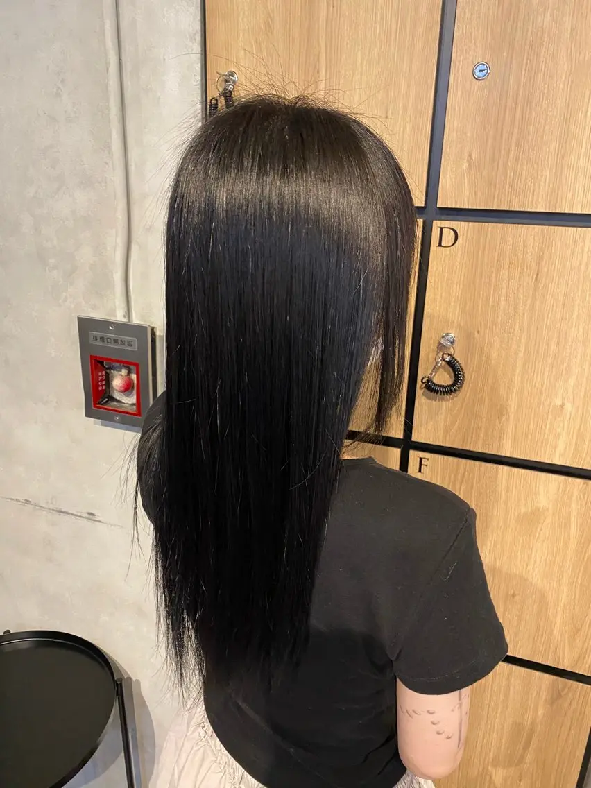 セミロング 縮毛矯正 髪質改善サロン 梅田/ヨナミネのヘアスタイル