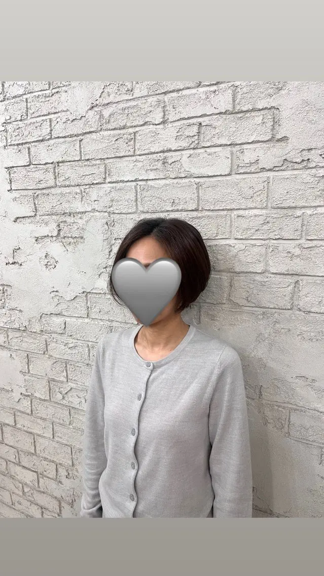 ショート ショートボブ ボブ ショートヘア 小顔カット ボブカットモデル募集 🩵AKIHO🩵のヘアスタイル