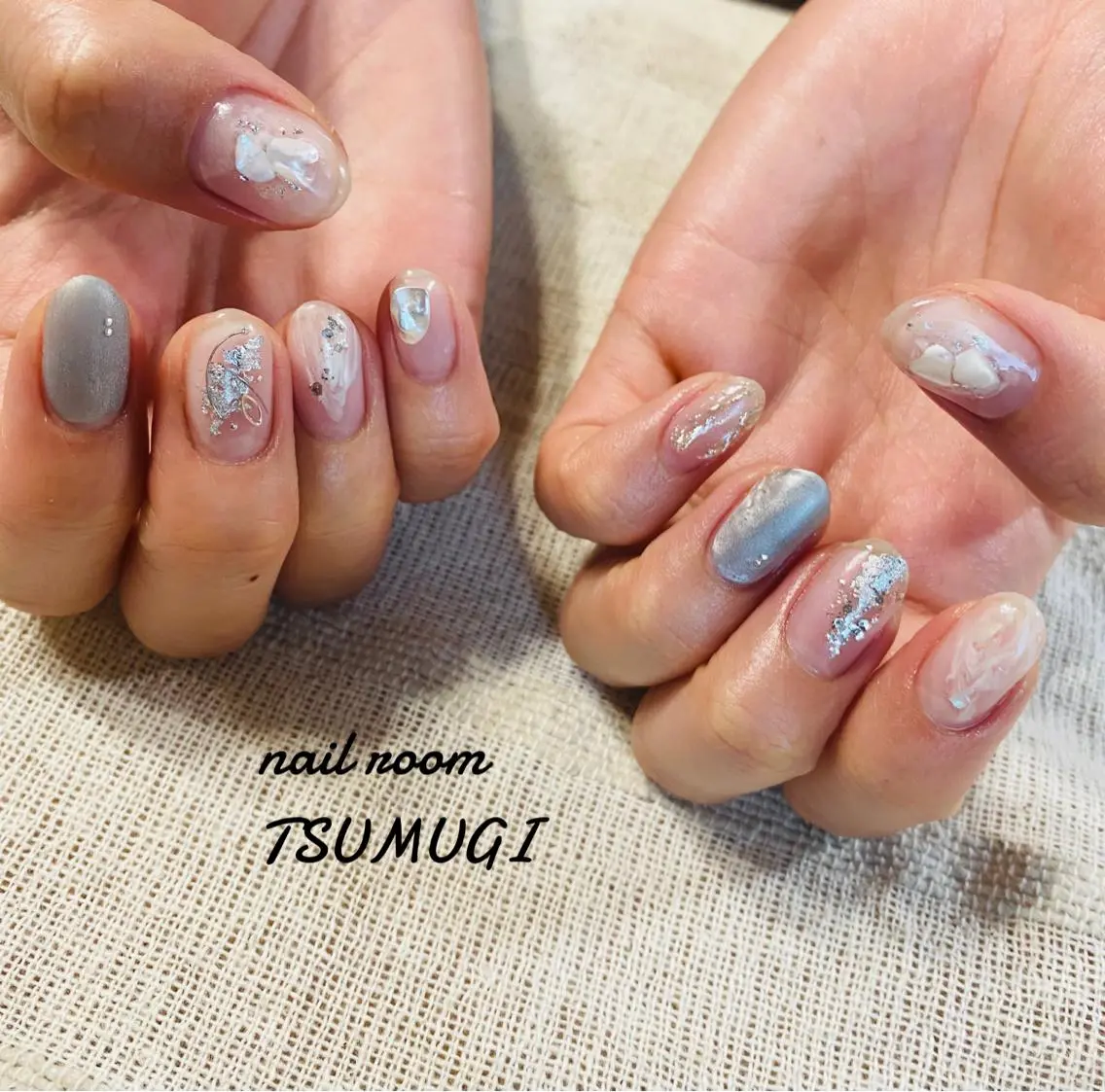 ネイル ハンドネイル nailroom TSUMUGIのネイルデザイン