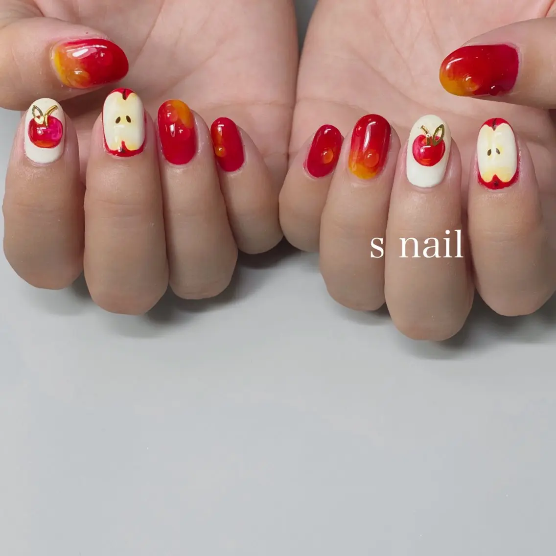 ネイル アートネイル ハンドネイル s nail さとよしみゆきのネイルデザイン