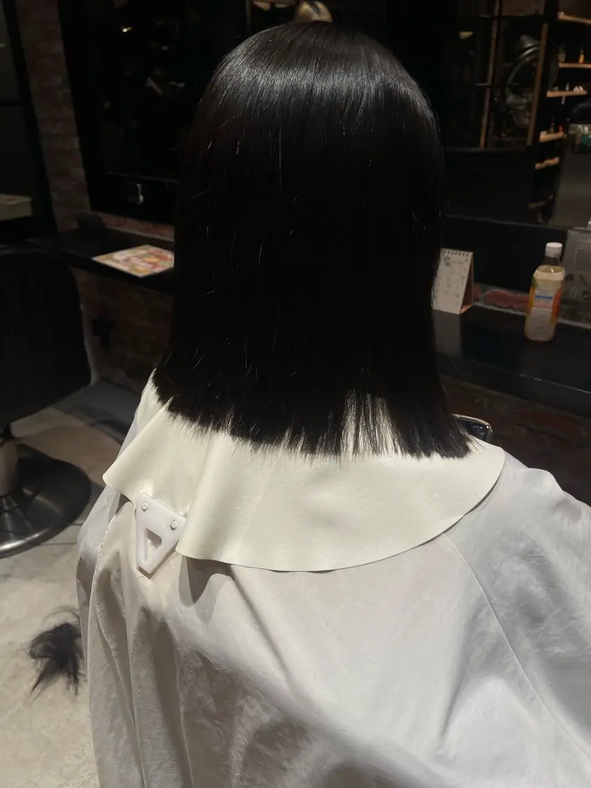 ミディアム カット rin 🖤〈大宮〉のヘアスタイル