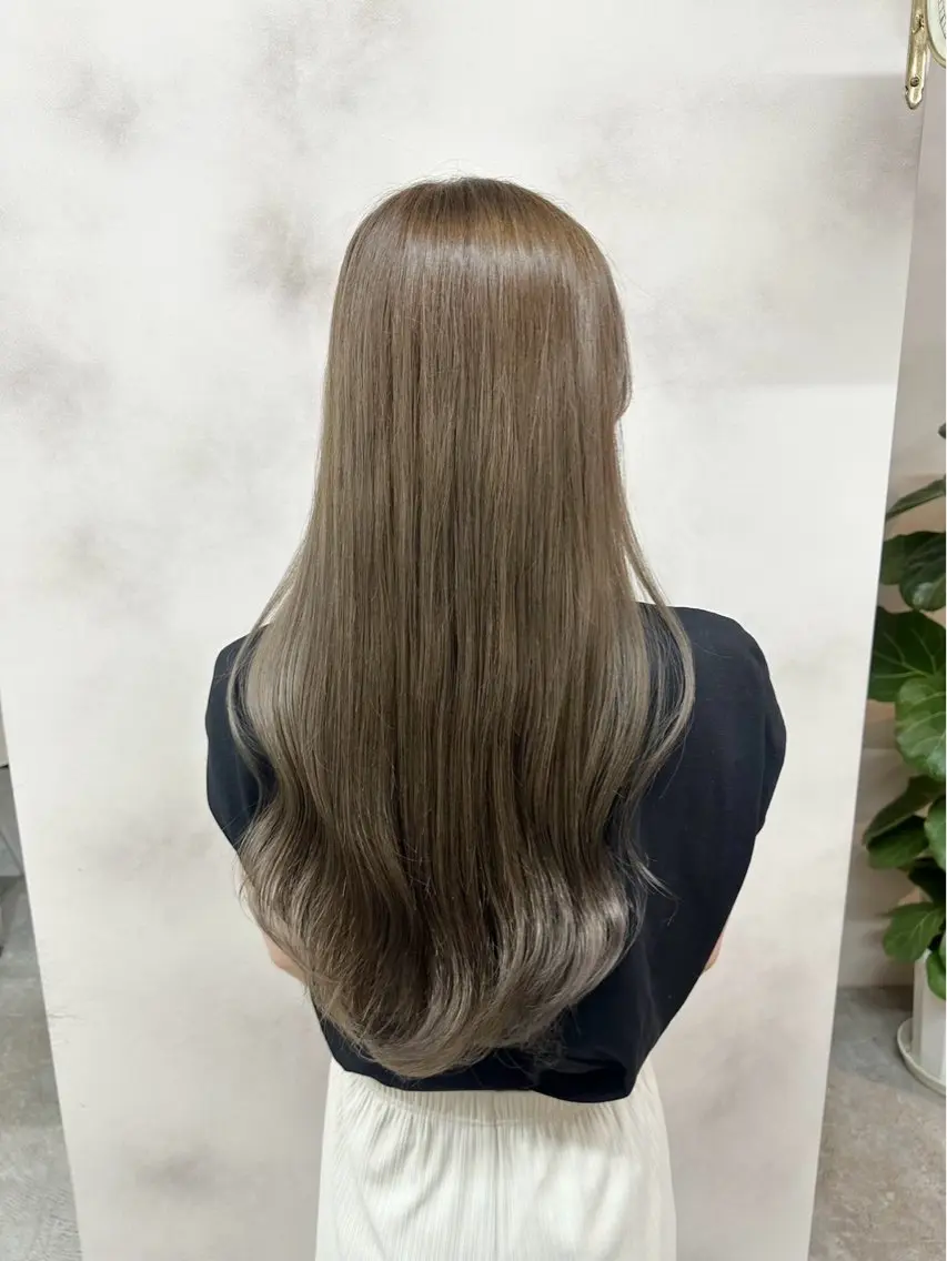 ロング カラー 木村 蓮のヘアスタイル