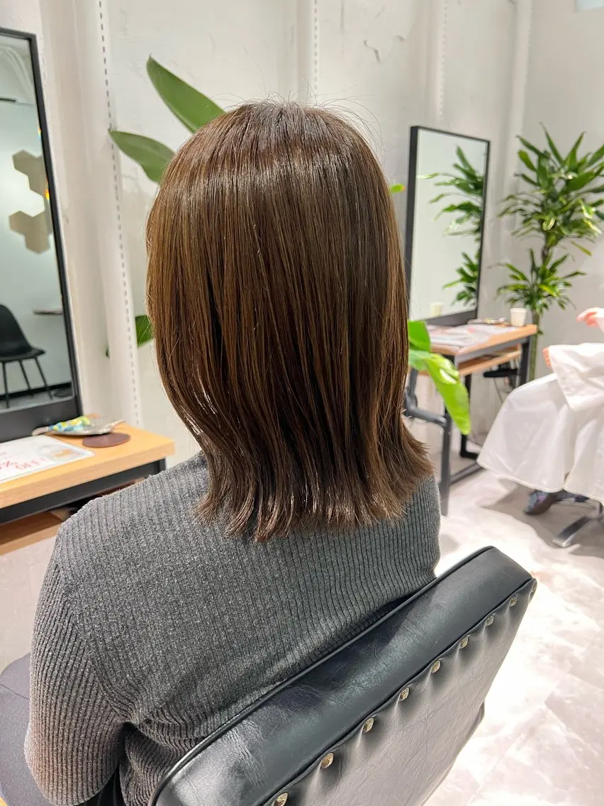 ミディアム 「sumi」 AMIのヘアスタイル
