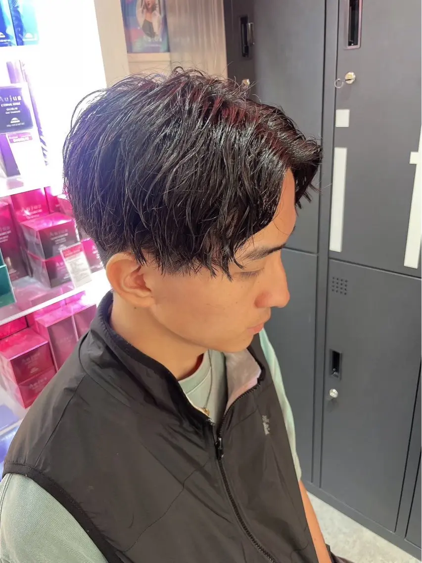 パーマ メンズ カット パーマ 町田エリアＮｏ．１/ パーマ特化/太田京希のヘアスタイル