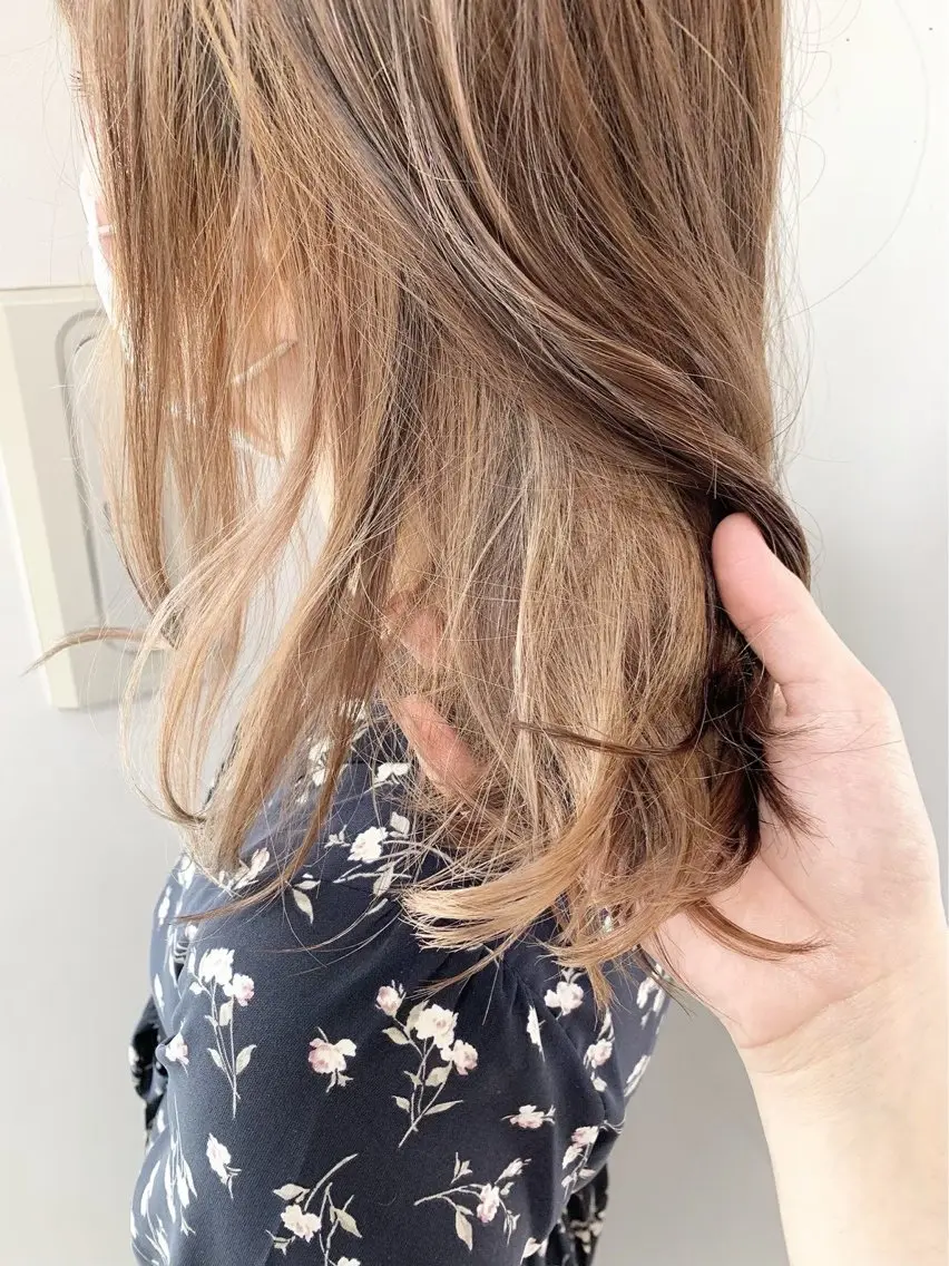 カラー 🍒垢抜け艶カラー 🍒【SAWA】のヘアスタイル