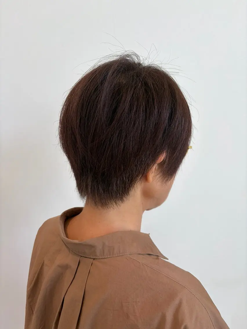 ショート 横山 水空のヘアスタイル