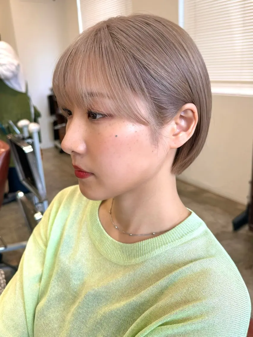 ショート カット ヘアカラー 中村瑞貴 ＊hairbraceのヘアスタイル
