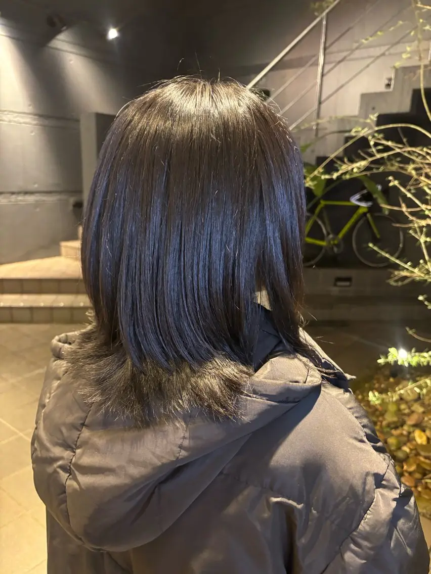 ミディアム kingdom青山店 小宮愛理のヘアスタイル