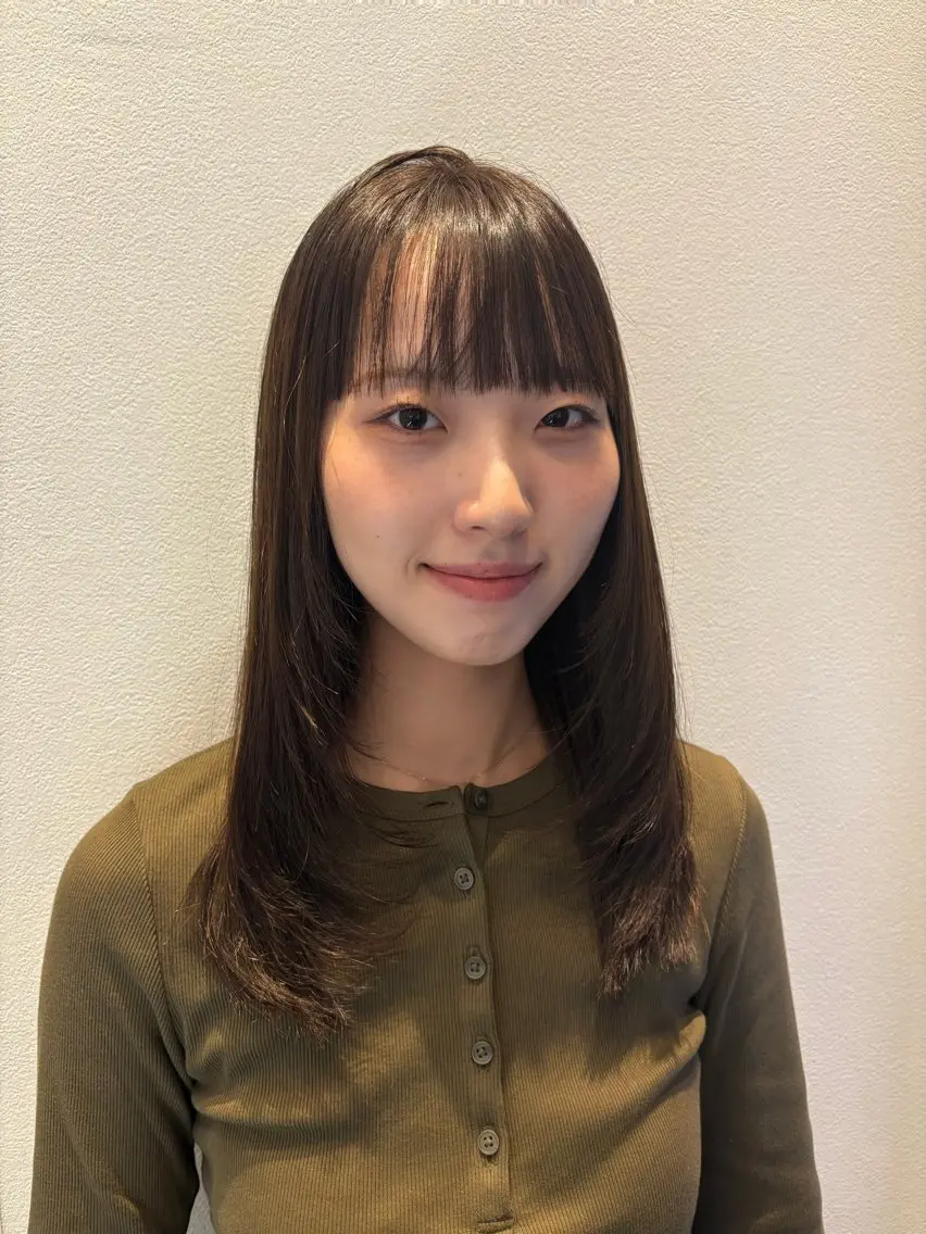 ロング カット 田中 瑞希のヘアスタイル