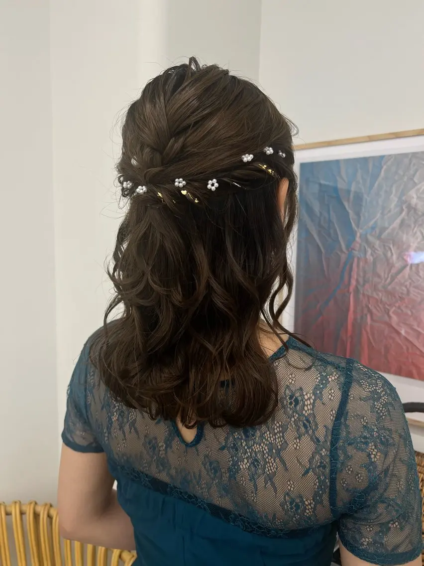 ヘアアレンジ ヘアセット アレンジ/ブラウン カラー HARU🕯のその他イメージ