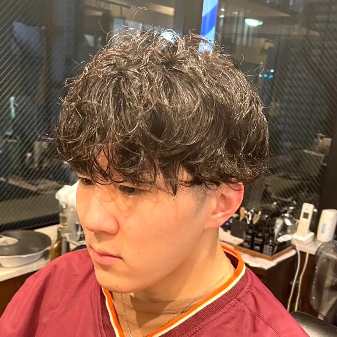 ショート パーマ 長谷川 真那のヘアスタイル