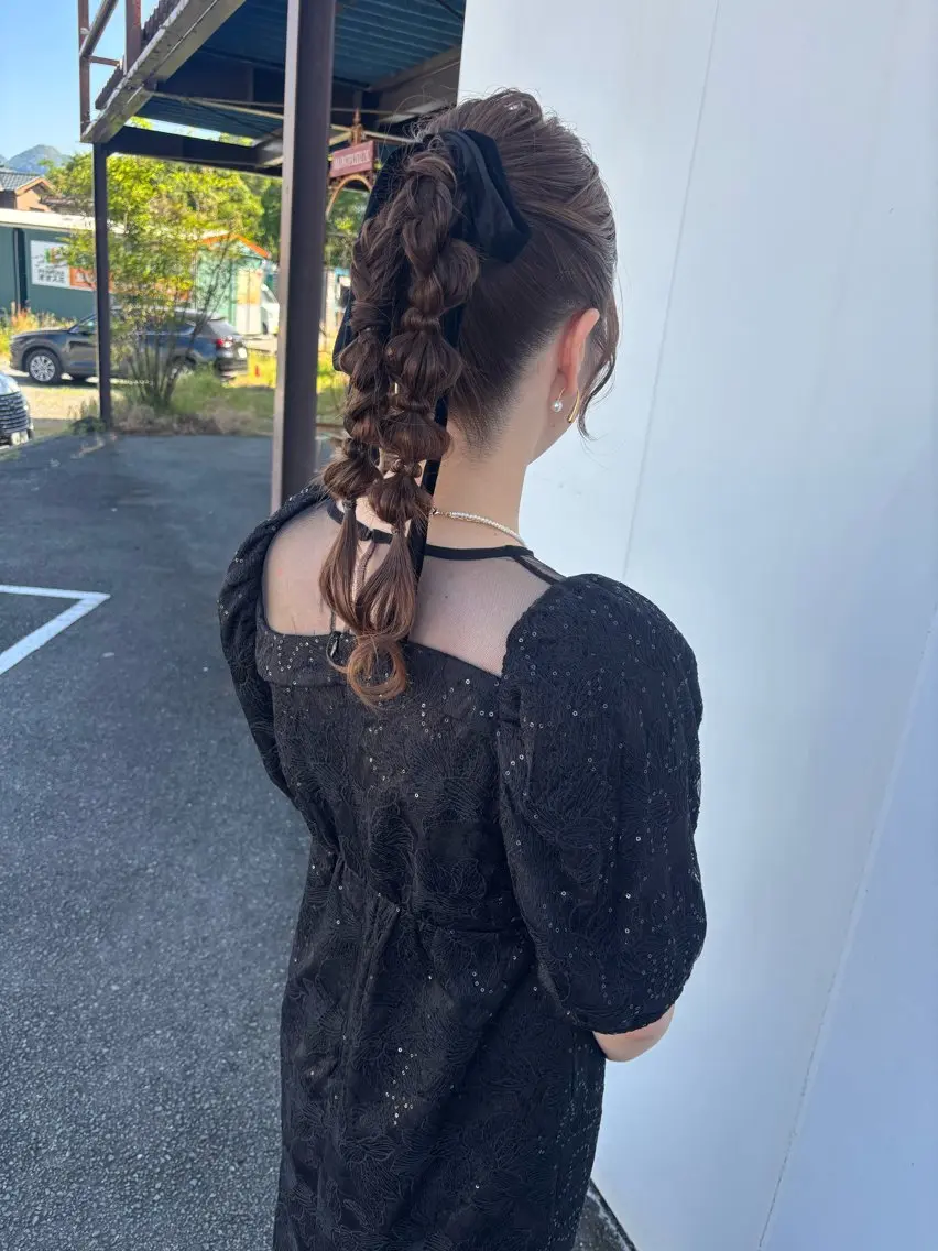 ヘアアレンジ ma koのヘアスタイル