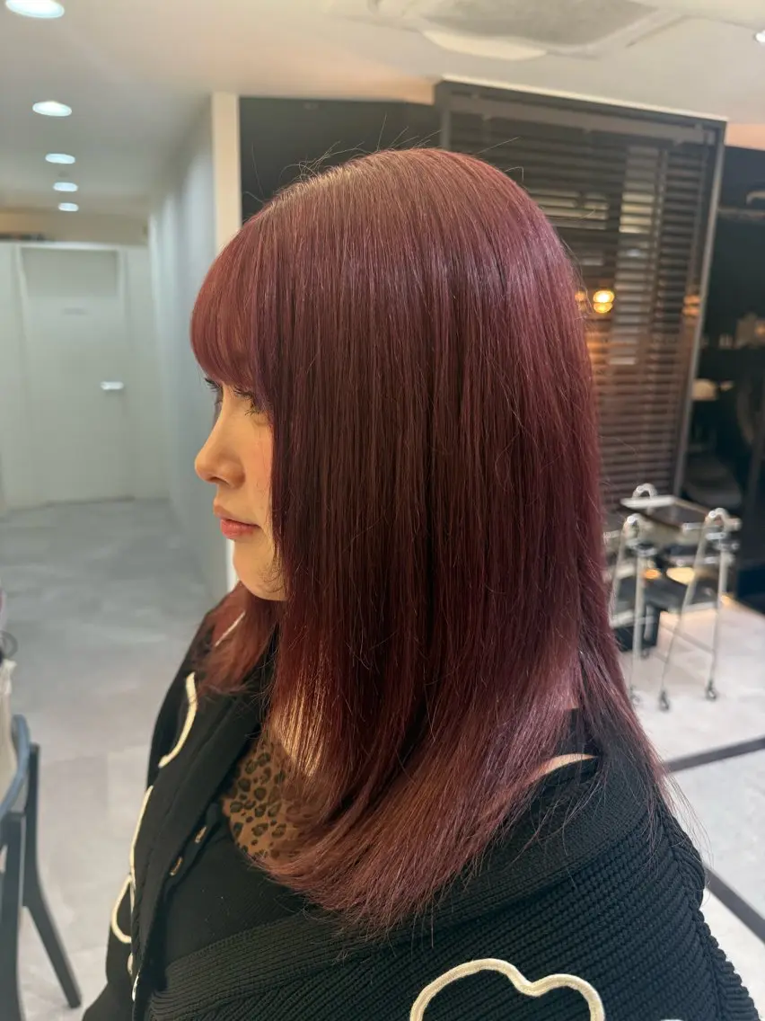 カラー 守 瑞希のヘアスタイル