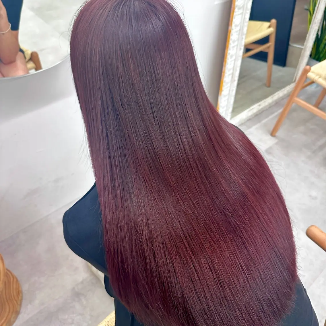 【🖤うねりにサヨナラ】カット+酸性ストレート+クイックトリートメの写真