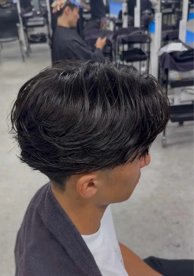 パーマ メンズ カット パーマ パーマ指名率No.1 /メンズ特化はるひのヘアスタイル