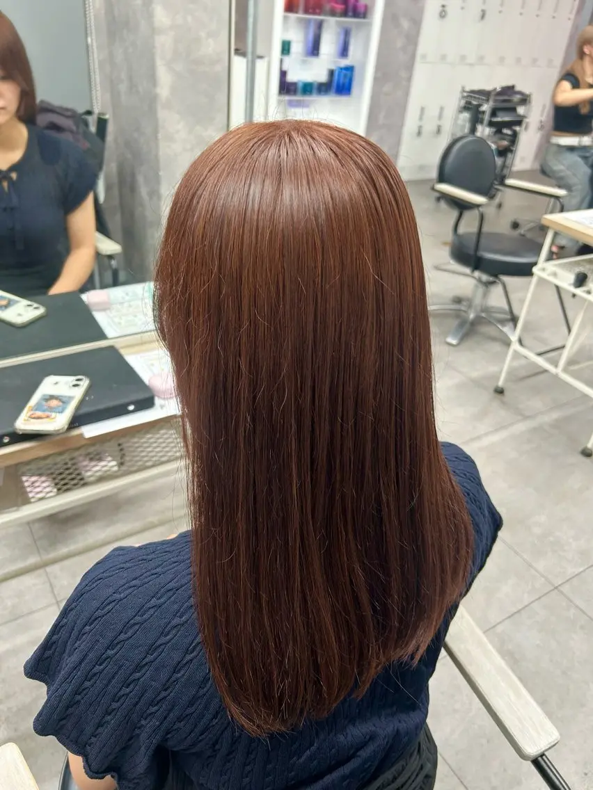 ロング カラー 🤎透明感カラー 🤎🧸ちひろのヘアスタイル