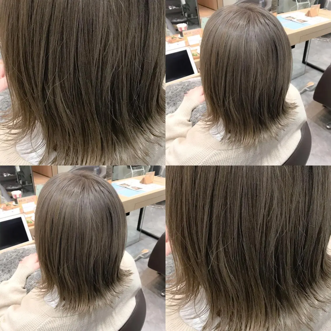 ショート カラー 透明感カラー ヘアカラー 艶カラー🌟 透明感カラー🌟磯部のヘアスタイル