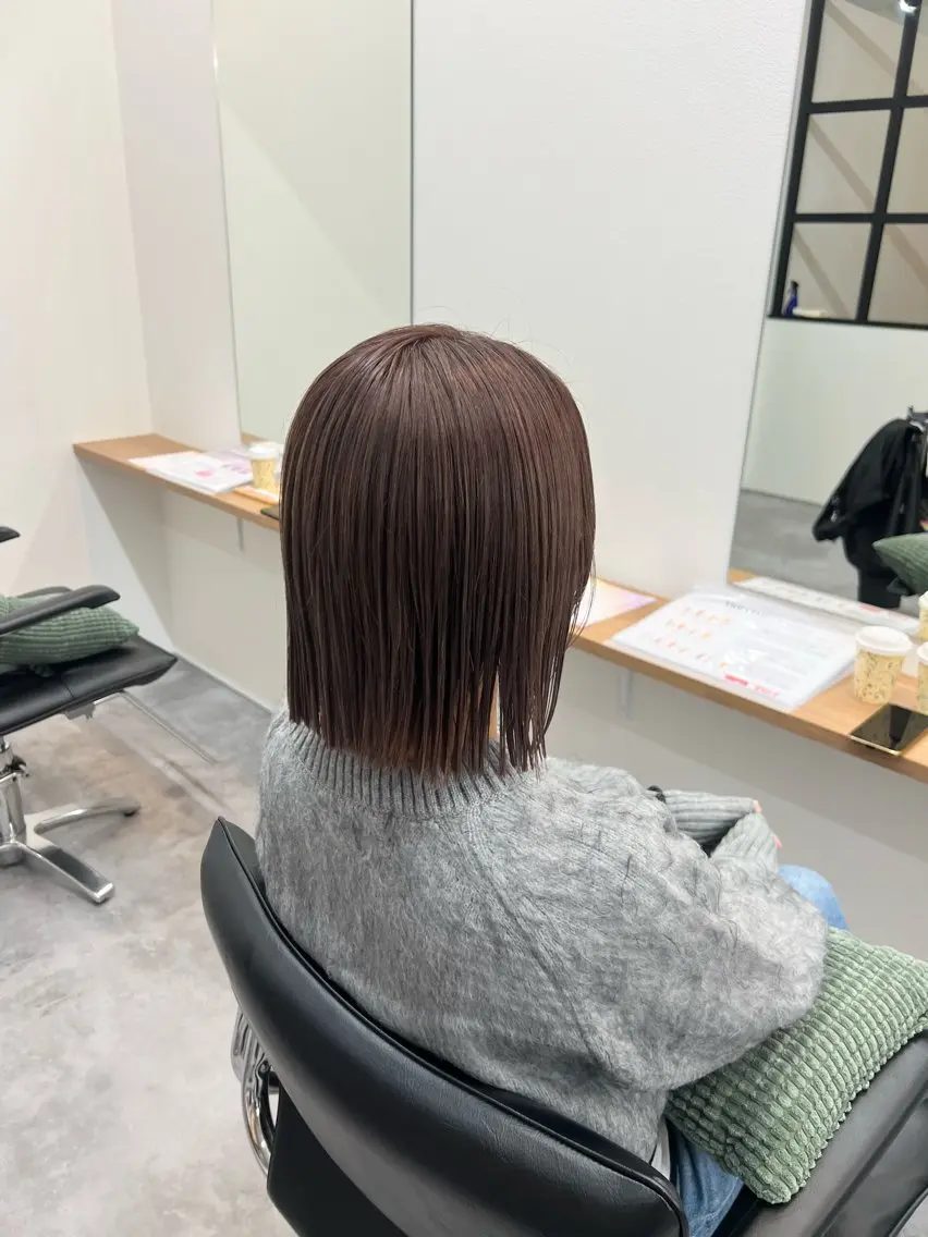 ショート カラー ベージュカラー ミルクティーベージュ ✨NOMAD印西✨ 黒川勇輝のヘアスタイル