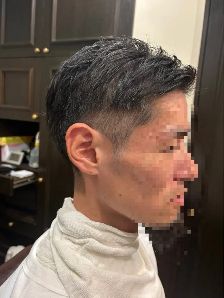ショート 大原 叶夢のヘアスタイル