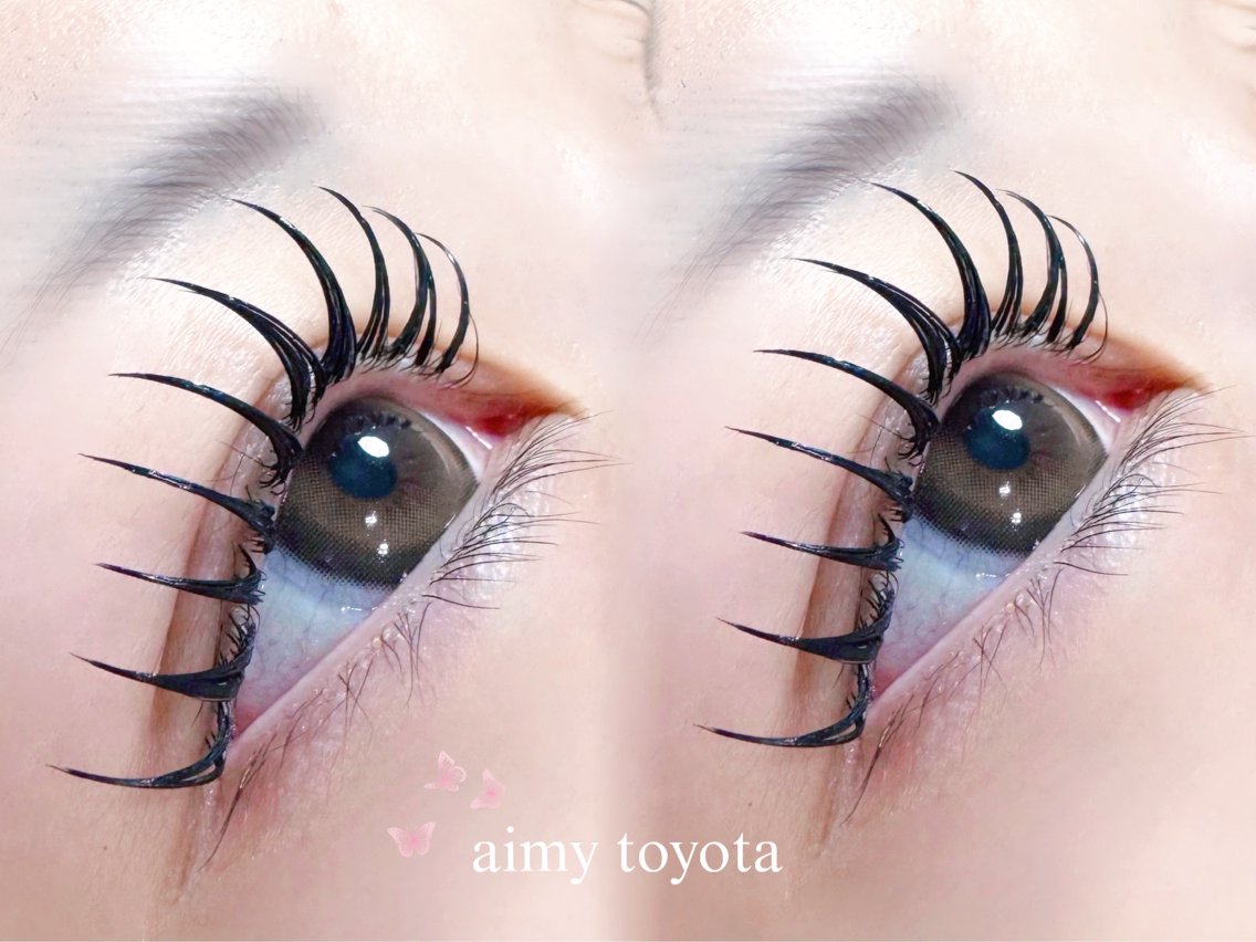 マツエク・マツパ バインドロック 一重×まつ毛パーマ aimy 豊田店 minori🌷のマツエク・マツパデザイン
