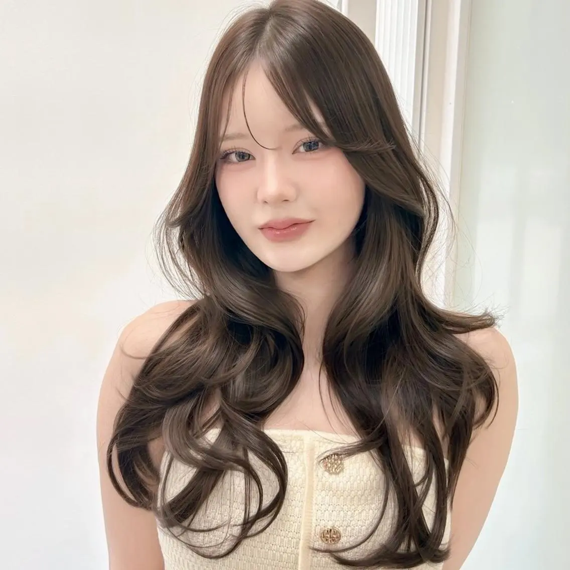 カラー 透明感赤み消し🌿 垢抜けカラー/横浜のヘアスタイル