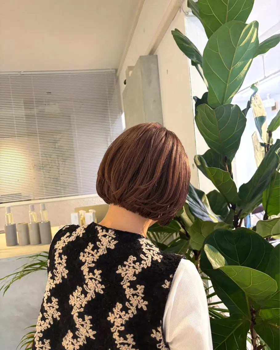 ショート カラー カット ヘアカラー トリートメント YAMADA KEITAのヘアスタイル