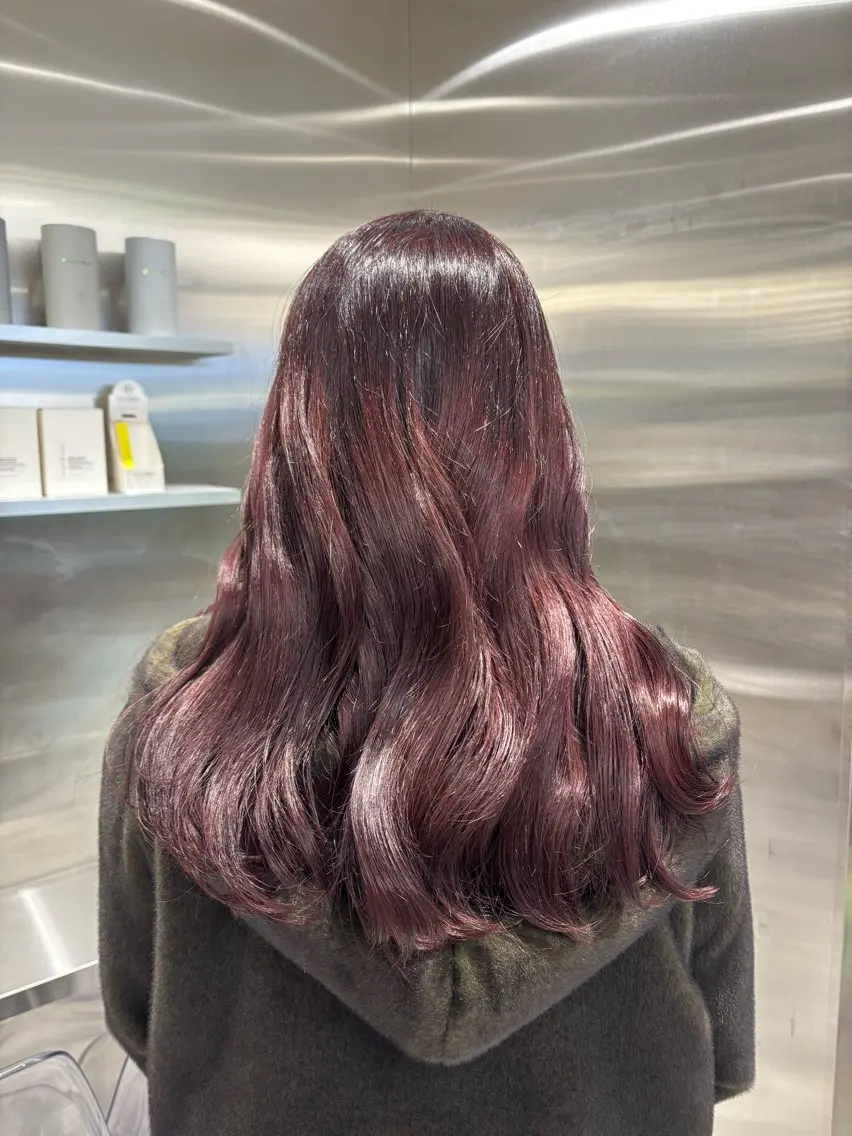 ロング カラー ヘアカラー cocoro💗 ﾏﾂｴｸ/ﾈｲﾙのマツエク・マツパデザイン