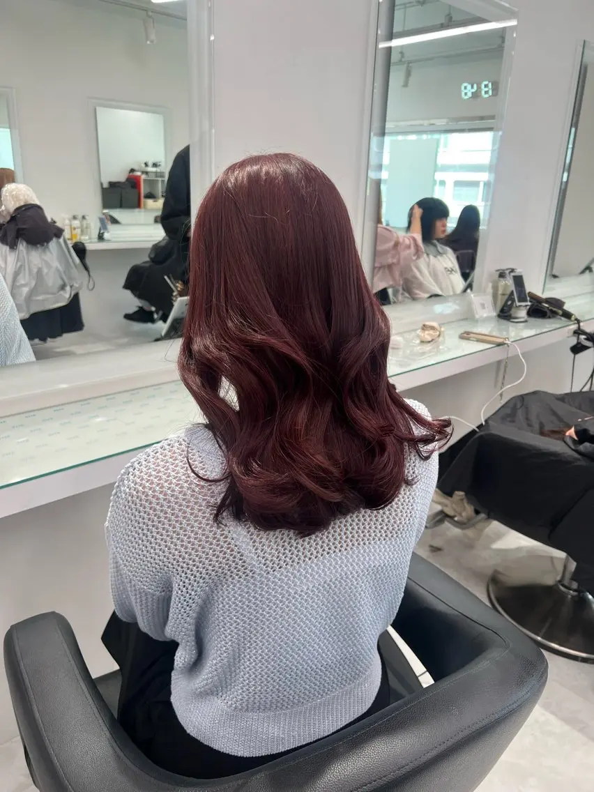 カラー カット ヘアカラー トリートメント ブリーチなし透明感 💗RYOTAのヘアスタイル