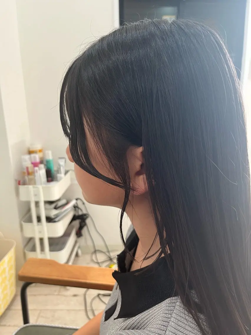 セミロング 顔周りカット カット M.arc 【マーキ】のヘアスタイル