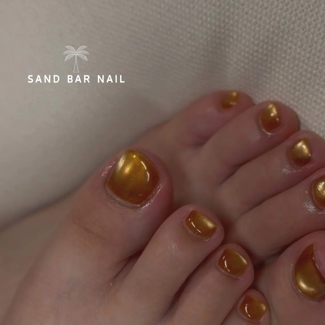 ネイル フットネイル SAND BAR NAILのネイルデザイン