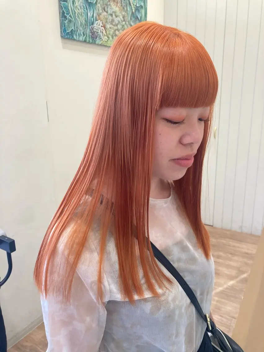 セミロング ヘアカラー むらたみずき /大宮ボブ、ショートのヘアスタイル