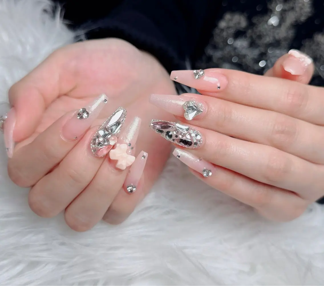 ネイル アートネイル 持ち込み ワンホンネイル ハンドネイル Lenie Nail Salonのネイルデザイン