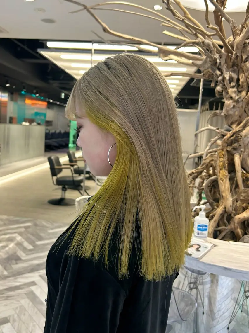 【 color 】🌷ブリーチ込みインナーカラー🌷の写真