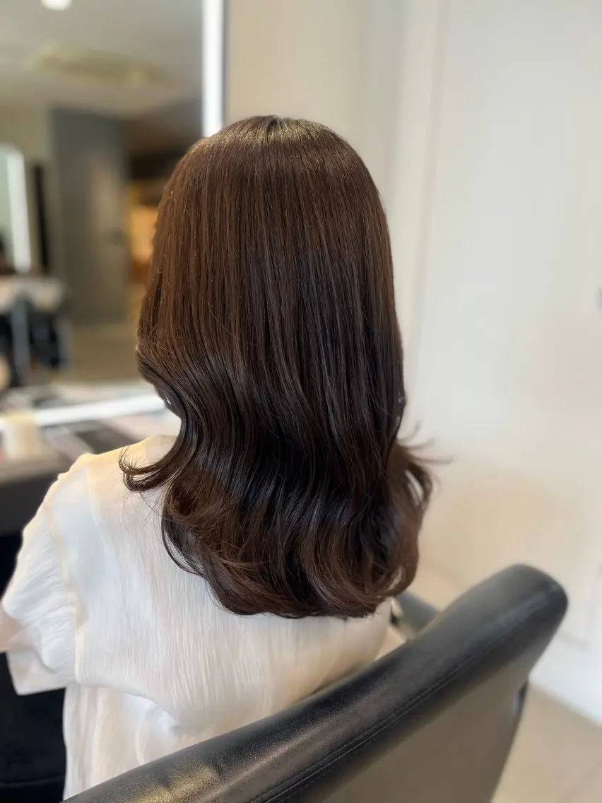 ロング 似合わせカット カット ヘアカラー トリートメント 顔周りレイヤー 髪質改善 / AYUのヘアスタイル