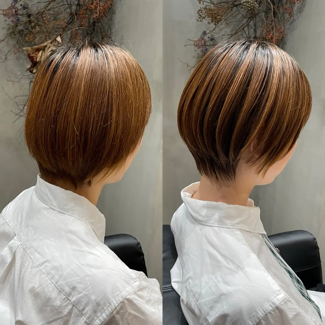 ショート カラー ショートボブ ボブ ショートヘア 表参道/個室シェア サロン/中山優介のヘアスタイル