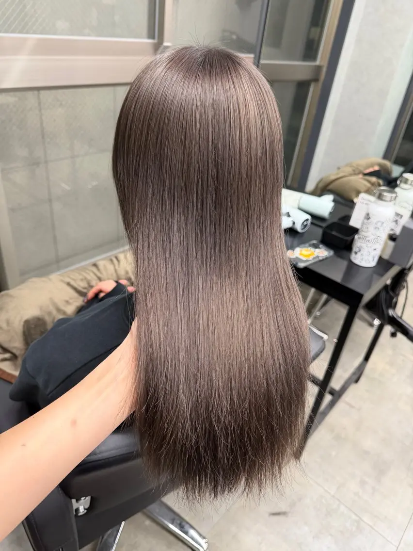 カラー りこ / 透明感カラー🎀🫧のヘアスタイル