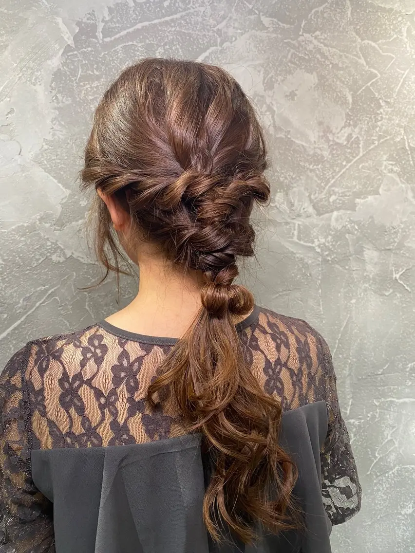 ヘアアレンジ 結婚式・ブライダル 石井 大空のヘアスタイル