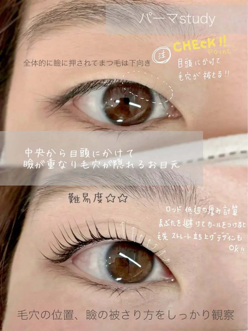 マツエク・マツパ 南森町 ｃｅのマツエク・マツパデザイン