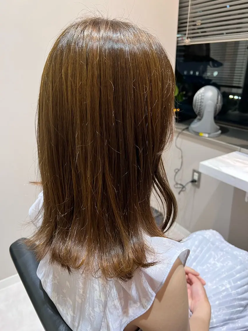 【 🌷ヘアケアコース＊TOKIO癒しスパ🌷 】 カット＋カラー＋TOKIOトリートメント＋5分スパの写真