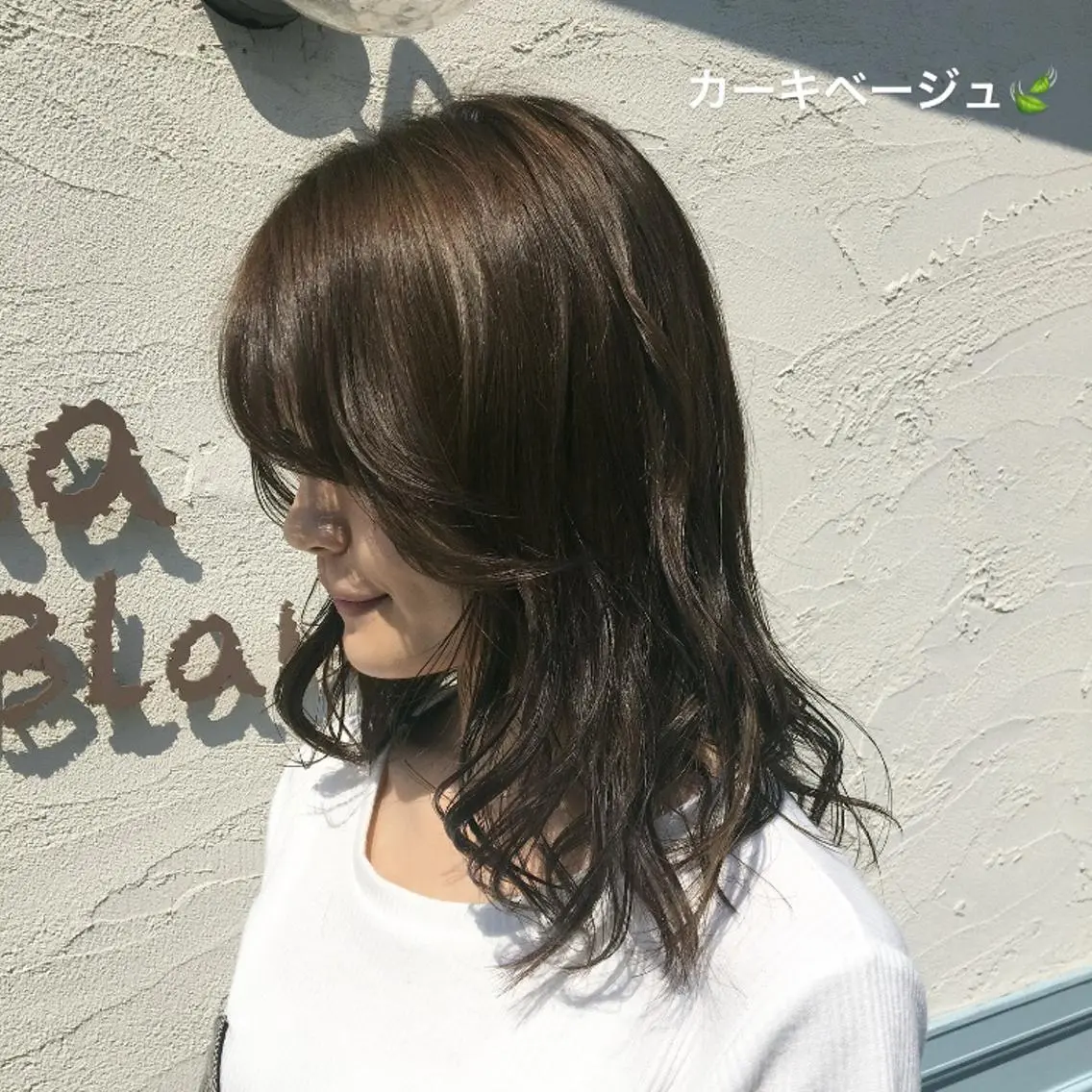 カラー garden HAIR 優月のヘアスタイル