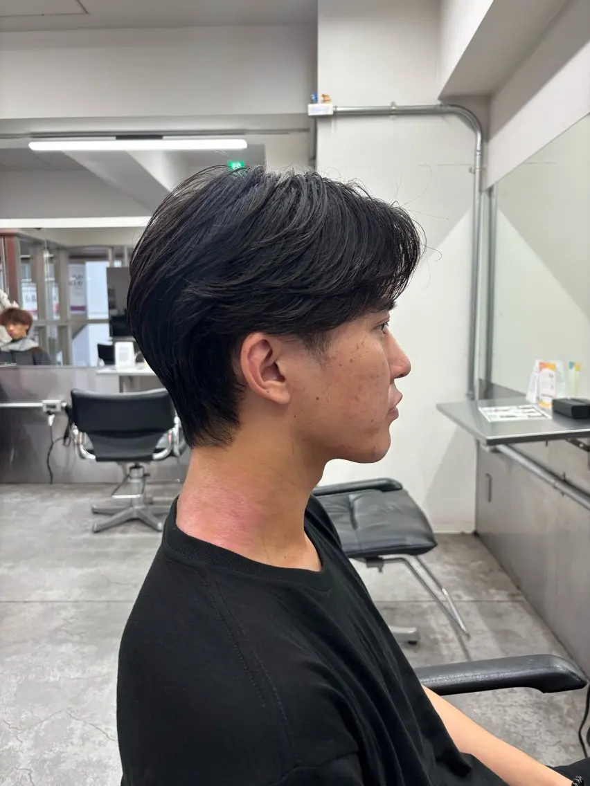パーマ メンズ メンズ特化✨️ 韓国風パーマ🔥一八のヘアスタイル