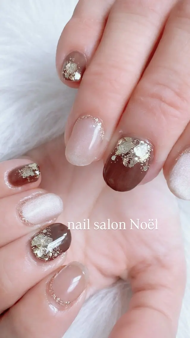 ショート nail salon Noël_赤磐のネイルデザイン