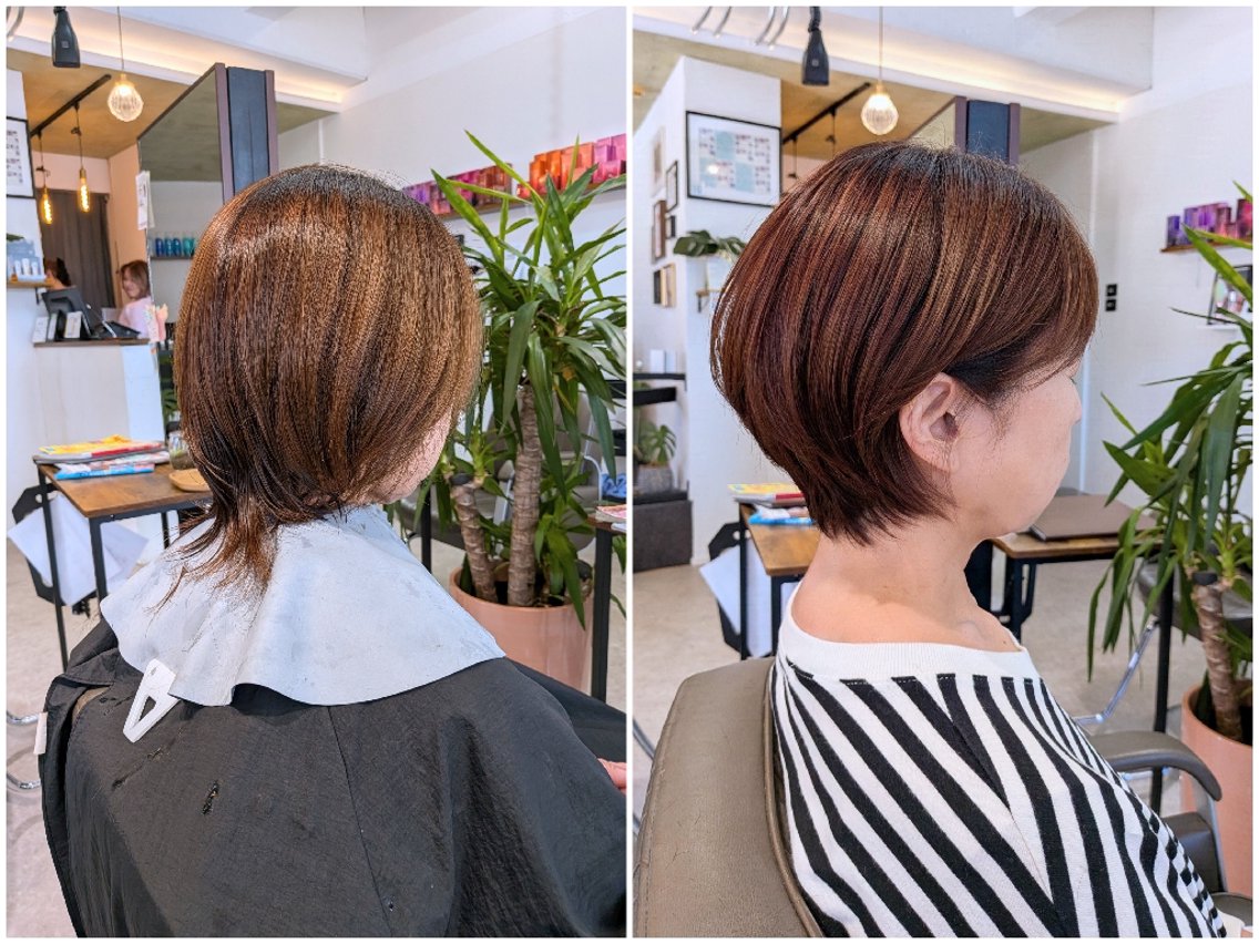 ショート 顔まわりレイヤー 顔周りカット レイヤーカット 古野 靖知のその他イメージ