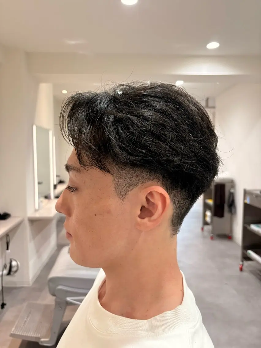 ミディアム 宮田 勇冴のヘアスタイル