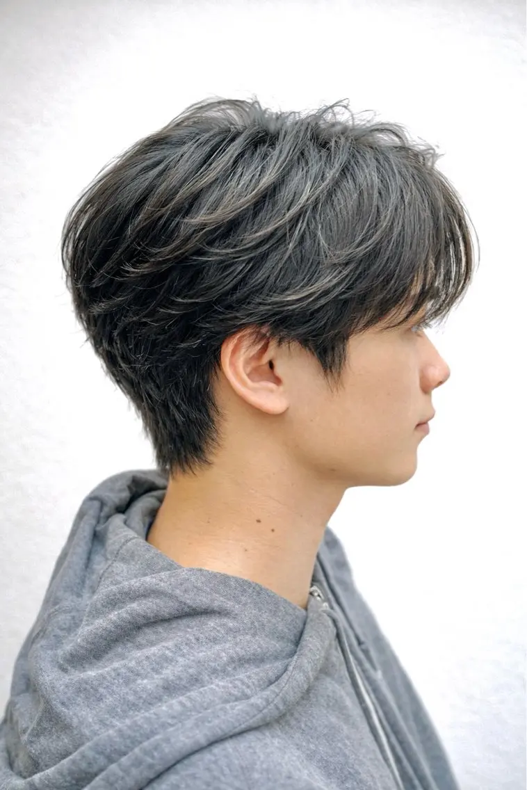 ショート パーマ メンズ カット パーマ メンズ特化/パーマ/ 髪質改善　高野奨馬のヘアスタイル