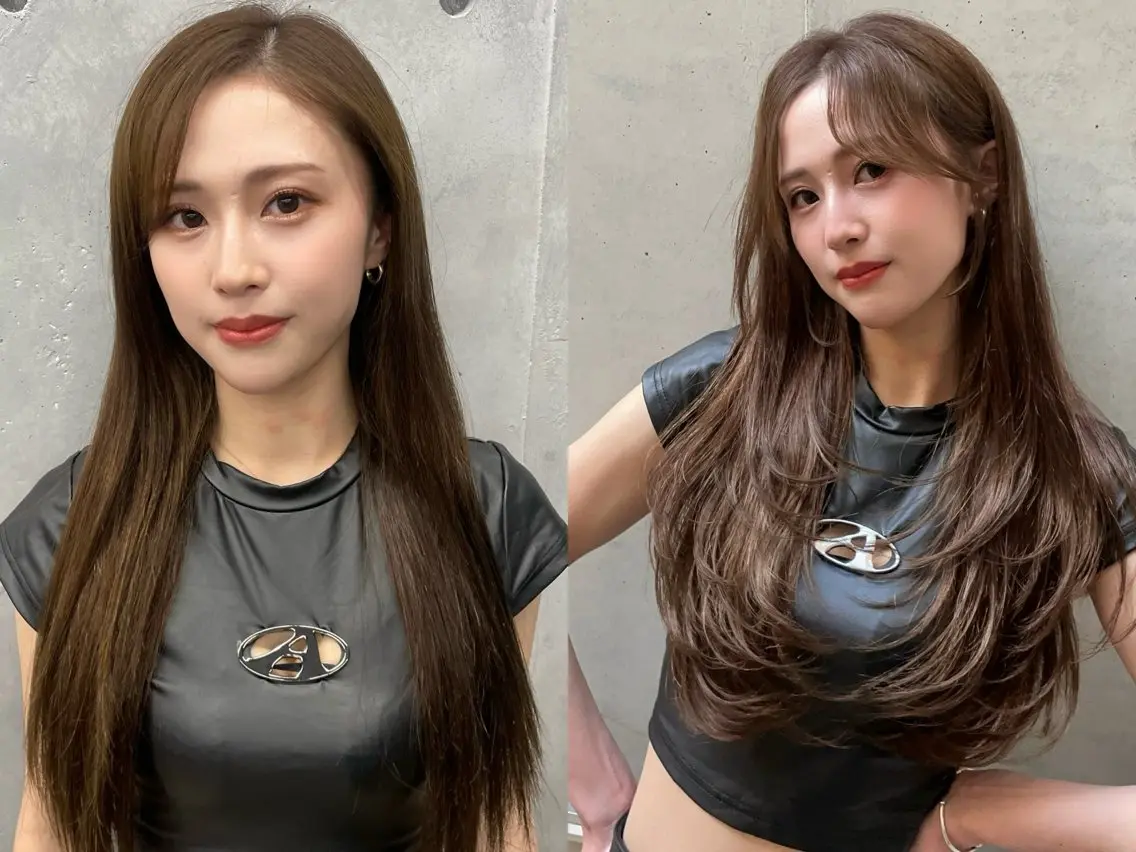 ロング カラー ブリーチ矯正 マスター【タケル】のヘアスタイル
