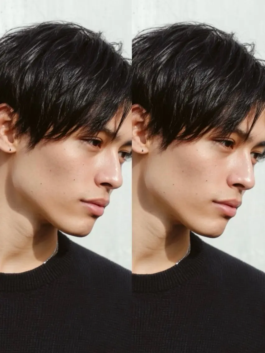 ミディアム パーマ メンズ ミディアムパーマ メンズパーマ ストレートパーマ Men's特化 ✂️ 垢抜けパーマ/宮澤蓮のヘアスタイル