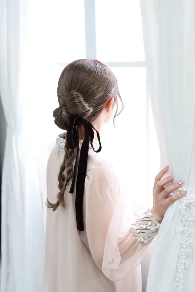 ヘアアレンジ 清水 玖琉海のヘアスタイル