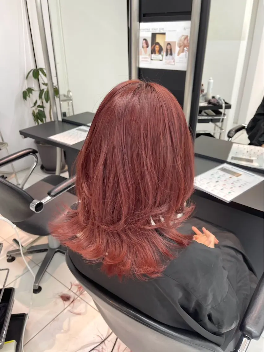 ミディアム レイヤーカット 石毛 大翔のヘアスタイル
