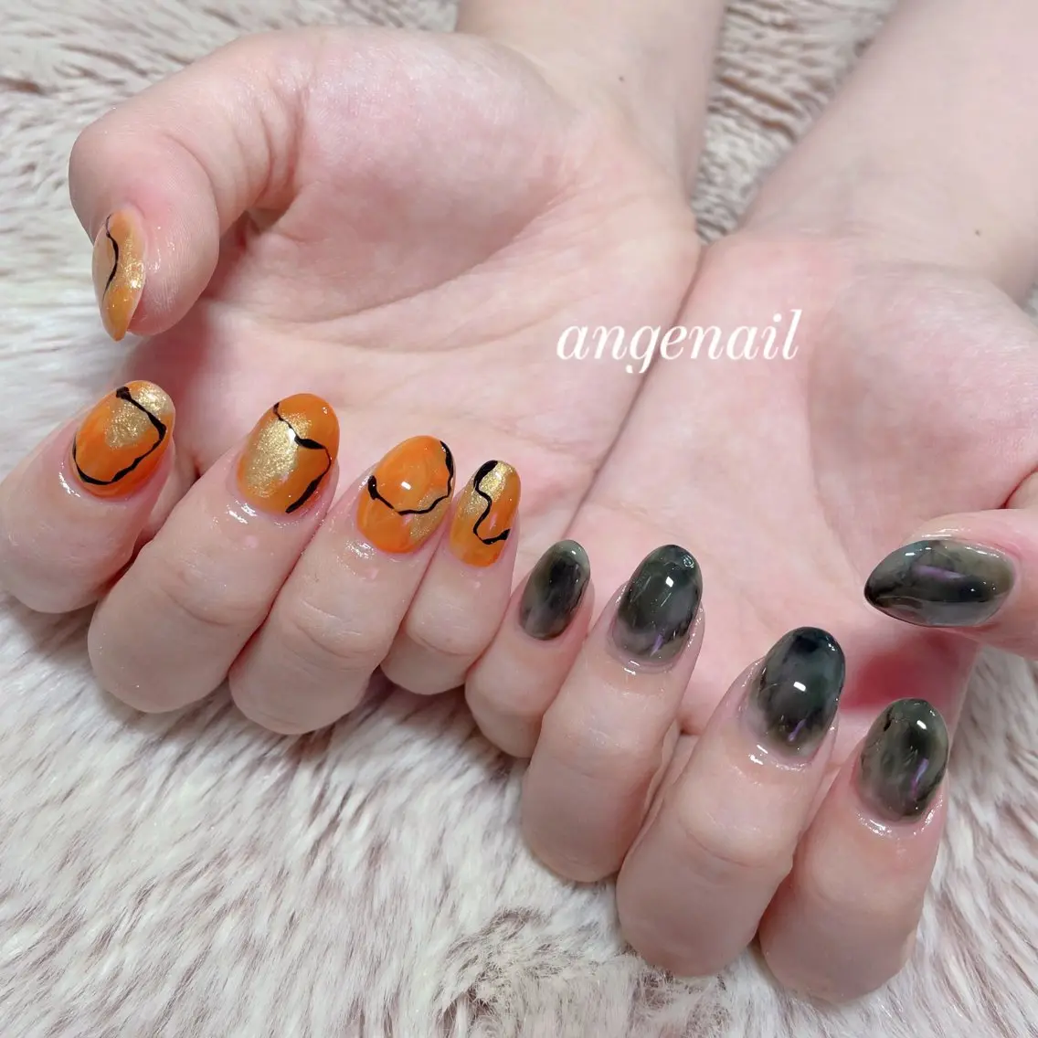 ネイル ハンドネイル オーナーネイリスト MAKIのネイルデザイン